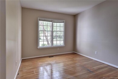 Office or Den with Hardwood Floors