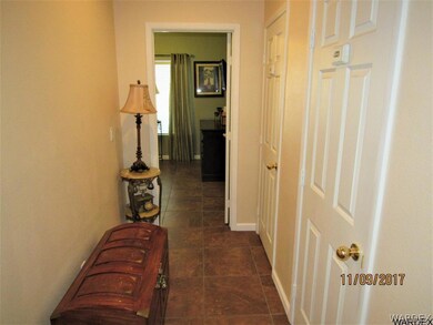 hallway to guest bedroom