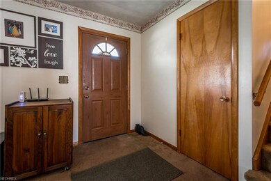 Entry with coat closet