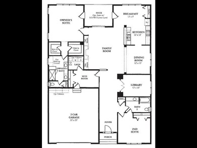 Melville Floor Plan.