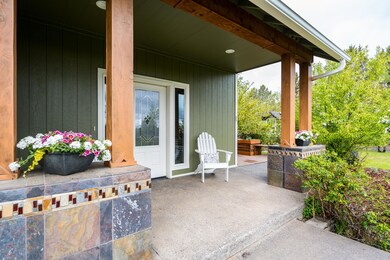 Welcoming front porch