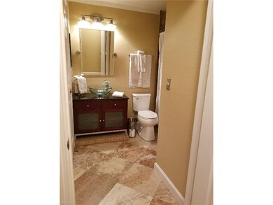 Updated master bathroom .