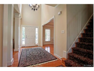 Soaring Two Story Entry