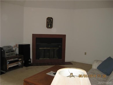 Family Room vaulted ceilings
