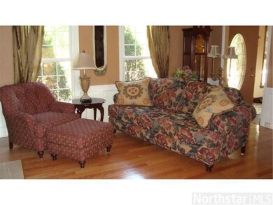 Formal living room off of entry way