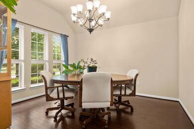 Formal dining room with plenty of natural light for family and entertaining
