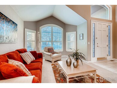 Foyer and Living Room with inviting bay window
