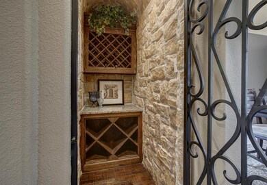 Gated Stone Wine Cellar