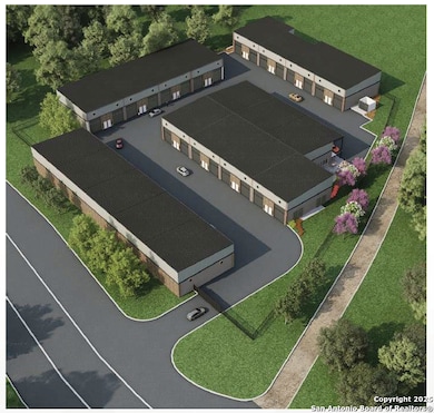 Aerial view - rear of site