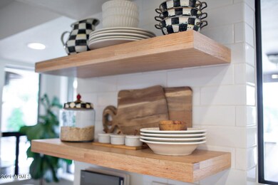 Custom Shelving in Kichen