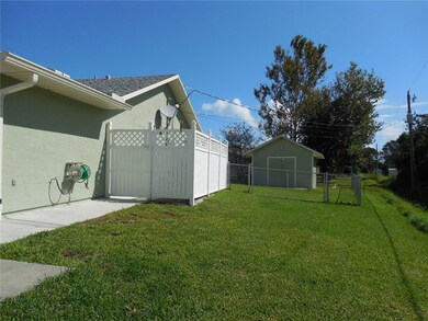 Privacy fence and large double entry gate