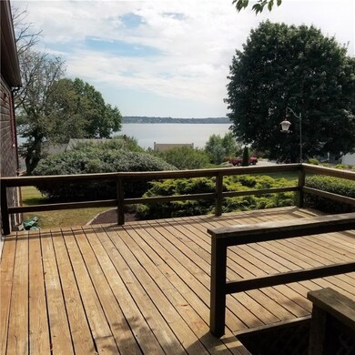 deck off the kitchen / family room