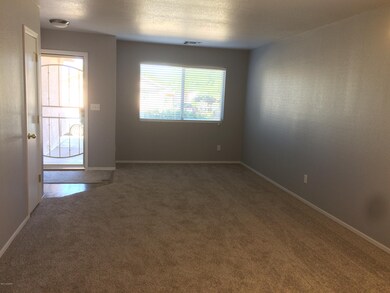 Living room and foyer