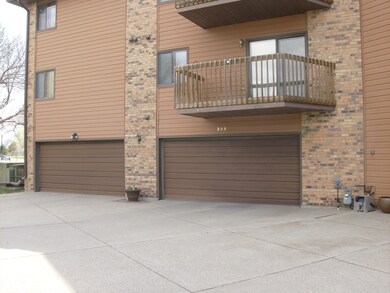Garage on left-Condo above