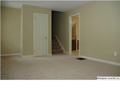 View from the end of the living room toward the st