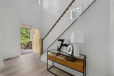 Entrance foyer featuring a wealth of natural light