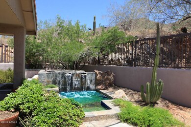 Backyard water feature
