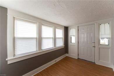 Just inside the front door is a foyer.