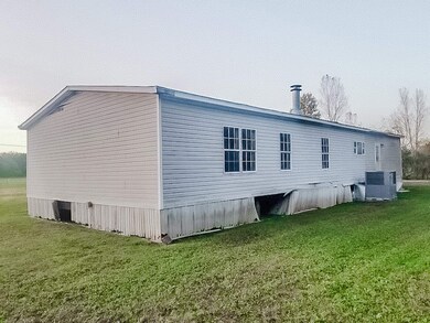 Back side of property