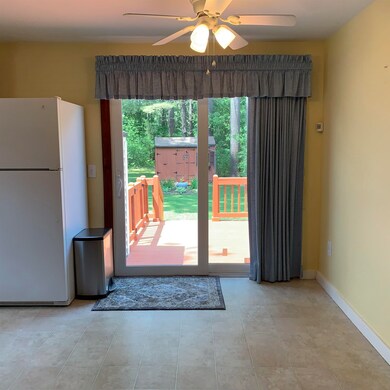 Dining Area leading to spacious deck