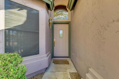 Front door of 4711 E Jaeger Rd