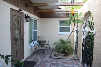 Front Patio and entrance