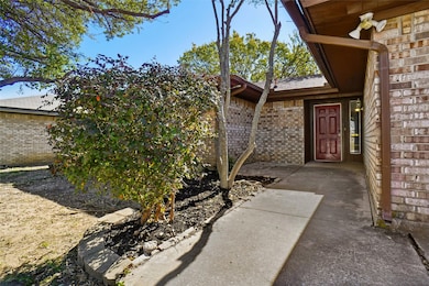 Welcoming walkway leading to the front door.
