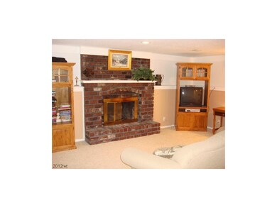 Lower Level Family Room with Daylight Windows & An