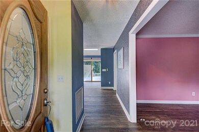 Beautiful new flooring in the entry