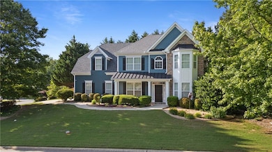 Lush professional landscaping