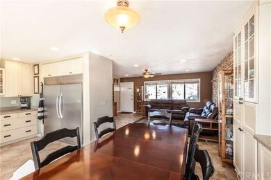 Dining area open to kitchen and living room