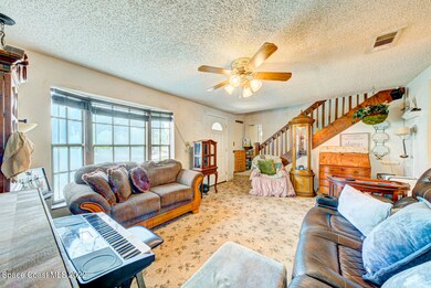 living room & staircase