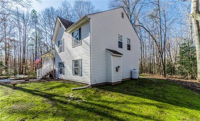 Right side of home.