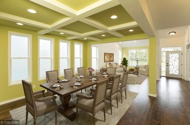 Virtually Staged Dining Room