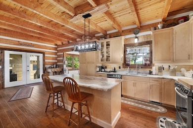 Newly Remodeled Kitchen, Leathered Granite Counter