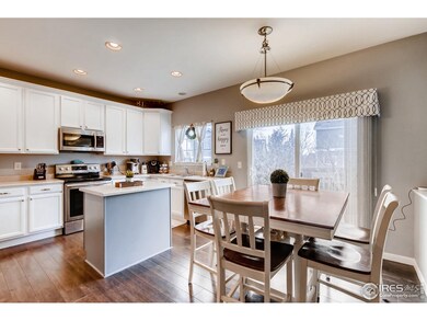 Kitchen with eating space