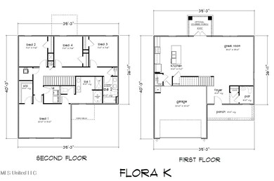 Flora floor plan
