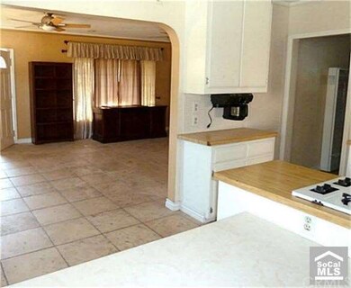 Dining area looking towards living room