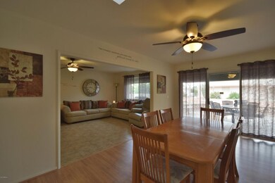 open living dining room
