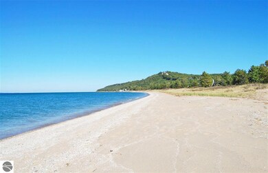 The spacious beach area in front of the condo.