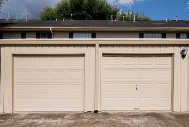 Personal two car garage plus storage space. Very r
