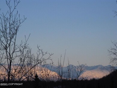 view of Talkeetna mountains