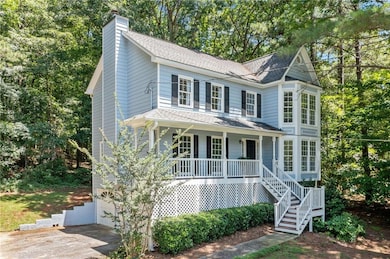Check out that terrific front porch!