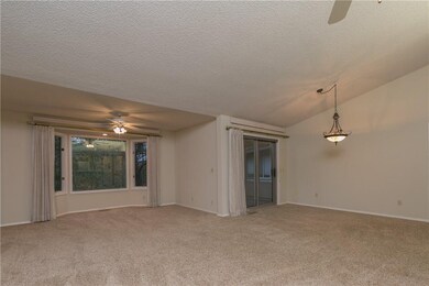 Large Living Space With Bay Window