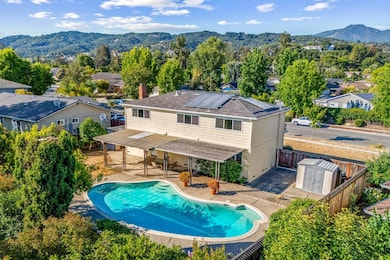 this wonderful 2 story house has a pool!
