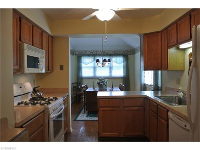 View from Kitchen into Dining Room