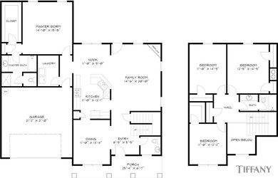 134 Capslock Trail unit Tiffany Floor Plan, Pendleton, SC 29670 - photo 2