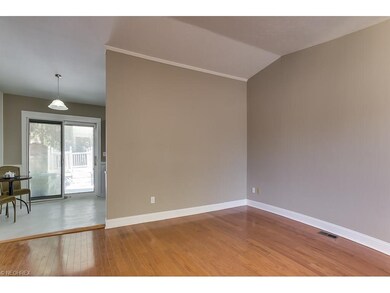 Living room freshly painted in today's colors and 