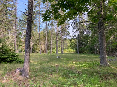 From corner across lot.