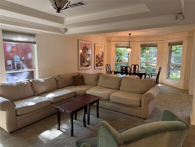 Formal living and dining area